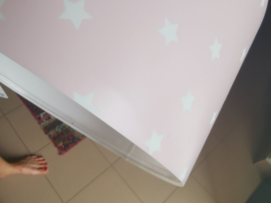 Plafon dwupunktowy lampa Dalber Star light Rosa różowy w gwiazdki