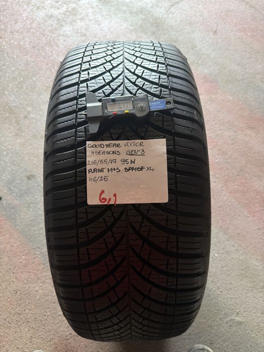 1x 215/50R17 95W GOODYEAR VECTOR 4SEASONS GEN-3 wielosezon 2025 3PMSF