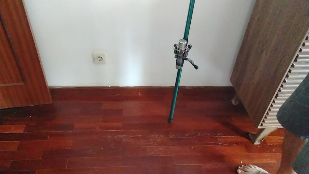 Cana de pesca 6metros com carrinho