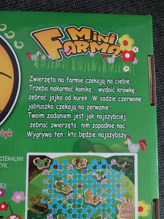 Mini Farma + Domowa Zagroda - 2 gry planszowe