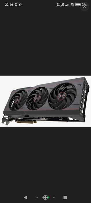 Rx6800xt sapphire 16gb 256bit