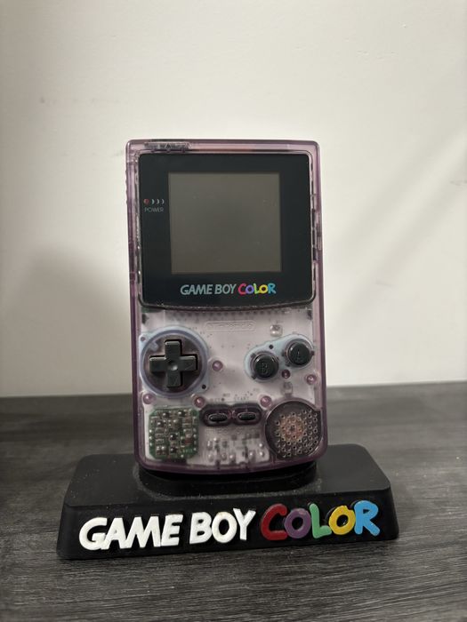 Gameboy color roxo transparente