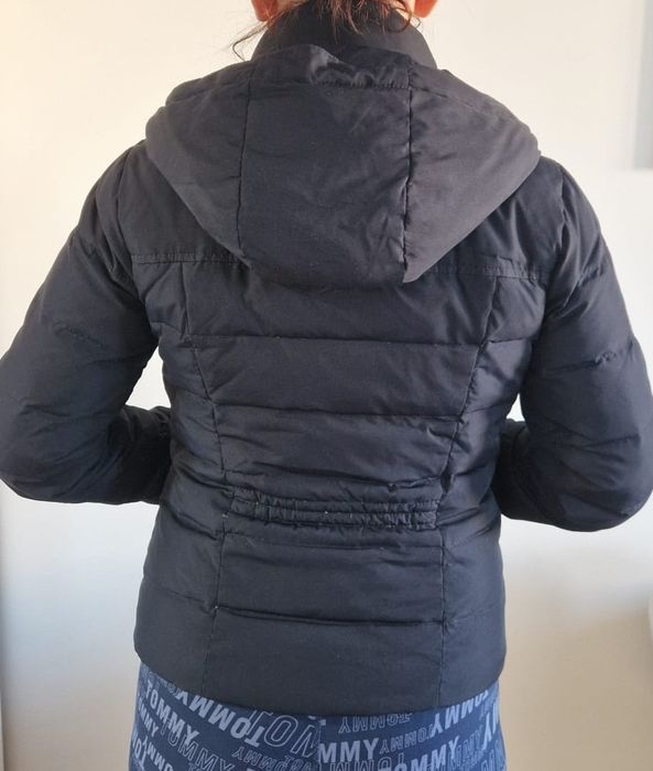 Kurtka puchowa Abercrombie granat M
