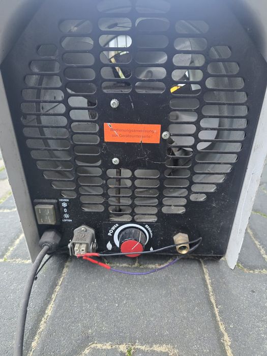 Nagrzewnica gazową remko pg 25 t