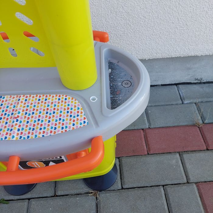 Kuchnia dla dzieci dwustronna plastikowa z dźwiękiem