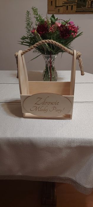 Nosidło drewniane na alkohol