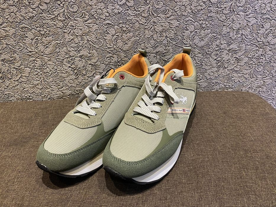 Кросівки Beverly Hills Polo Club зелені, розмір 44, нові з біркою