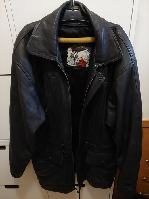 Skórzana kurtka klubowa Honda