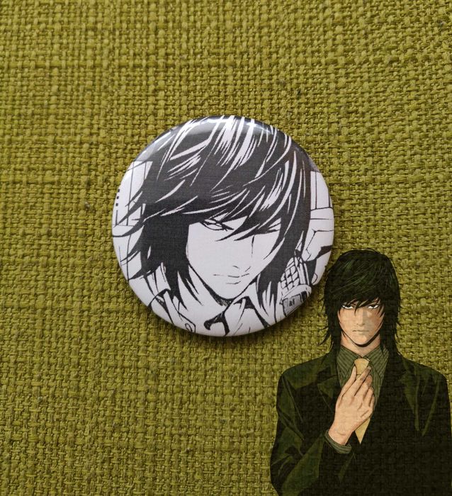 Zestaw Przypinek Death Note (4 przypinki)