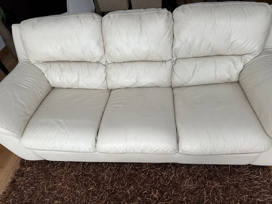 2 sofas Chateau d’Ax em pele