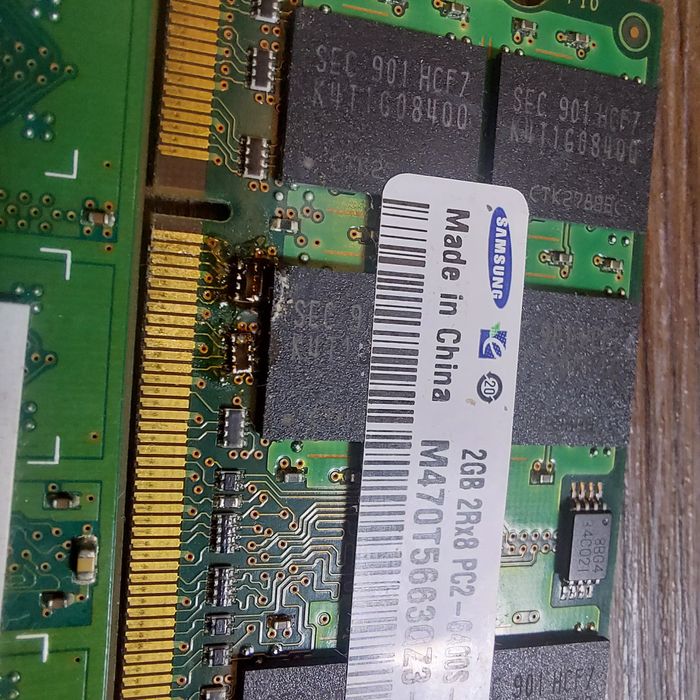 mini Stary ram ddr2 uszkodzony 2G 1G 512M Lubań • OLX.pl