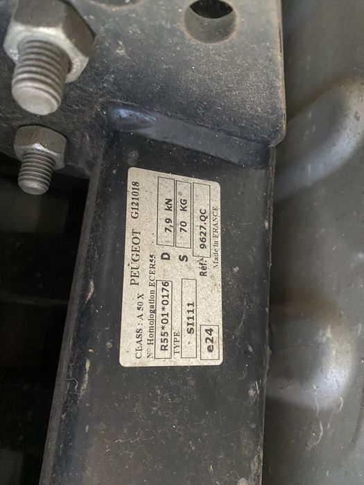 Engate Reboque peugeot 3008