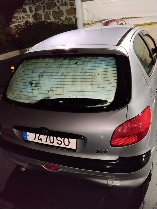 Peugeot  cinzento 206