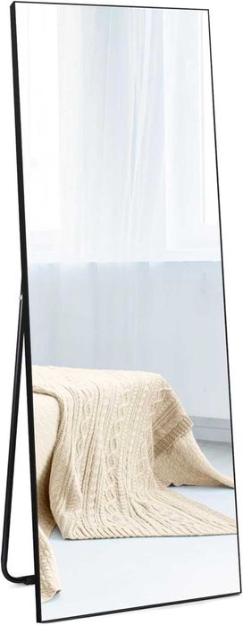 Nowe stojące lustro / lusterko / 50x140CM / HORLIMER / czarne !R197!