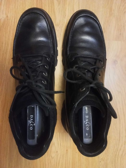 Мужские кожаные демисезонные ботинки Clarks 44 p.