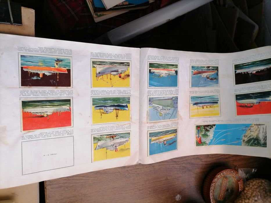 Caderneta Cromos NAVIOS E NAVEGADORES