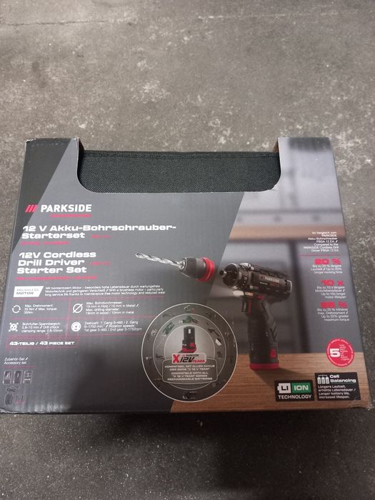 Wiertarkowkretarka Parkside Performance Mega Zestaw!