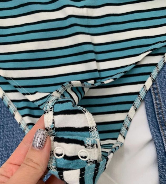 Боді в смужку, S