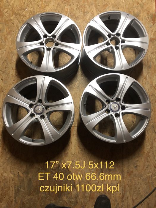 Felgi 16” 17” mercedes vw audi skoda 5x112