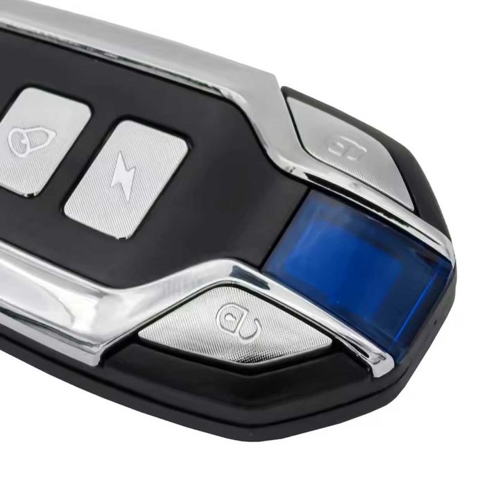 Alarm 12V z czujnikiem wstrząsowym przyczepa kamper itp. tanio