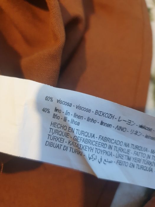 Sukienka Zara 40%Len XS,XXS,S.