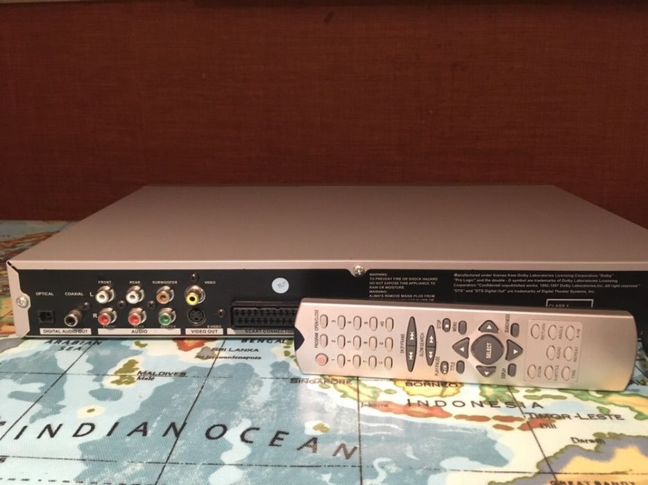 Leitor home cinema DVD Techwood