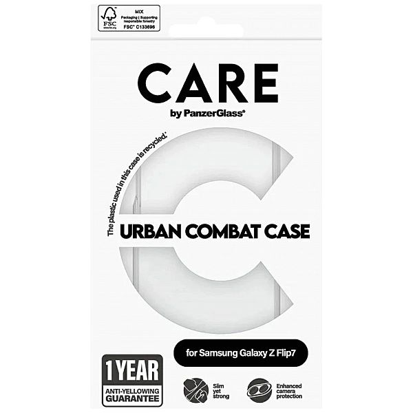 Etui CARE by PanzerGlass Flagship Urban Combat do Samsung Galaxy Z Fli