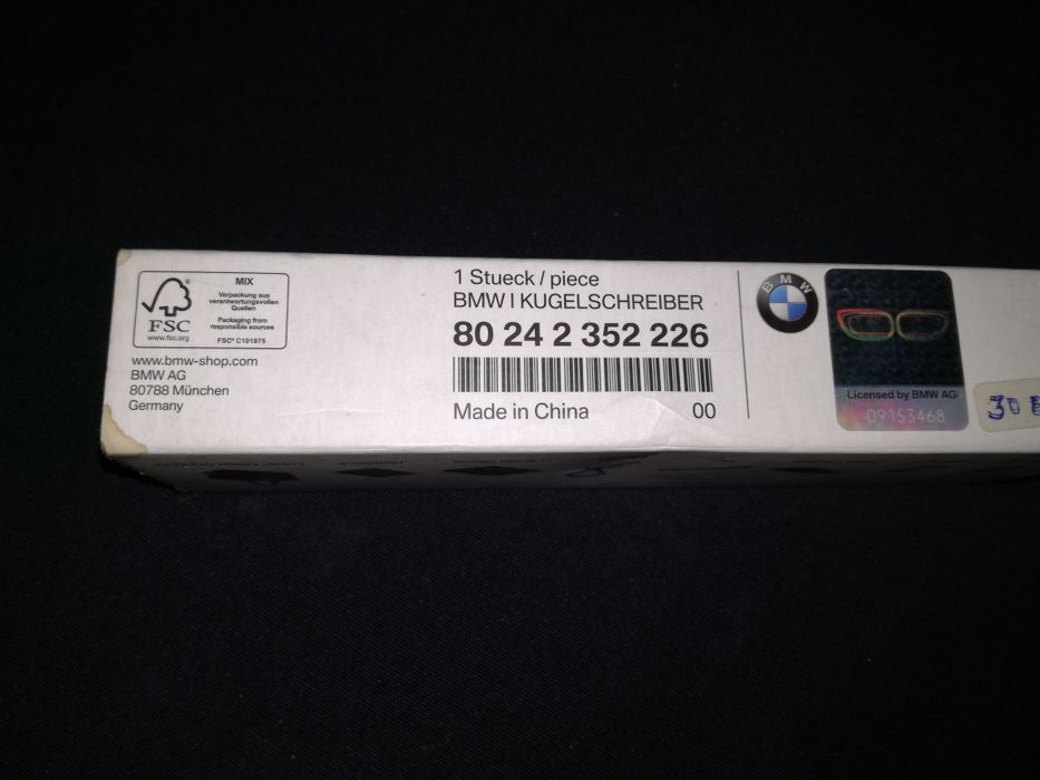Caneta original bmw em caixa