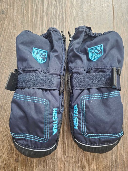 Rękawiczki zimowe narciarskie Hestra Baby Zip Long, Rozmiar 1 (1-2 lata)