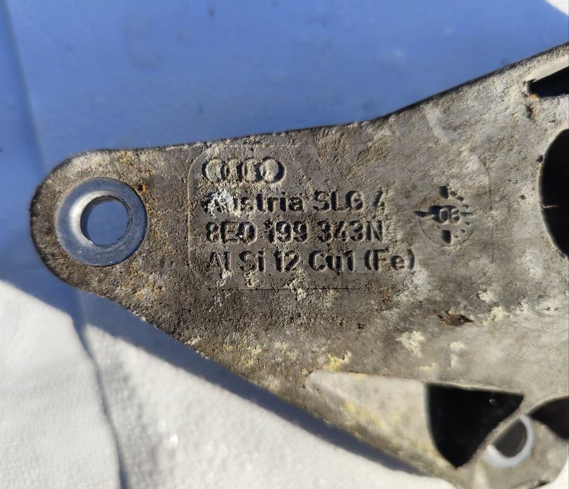 Audi A4 B6 apoios centrais caixa velocidades