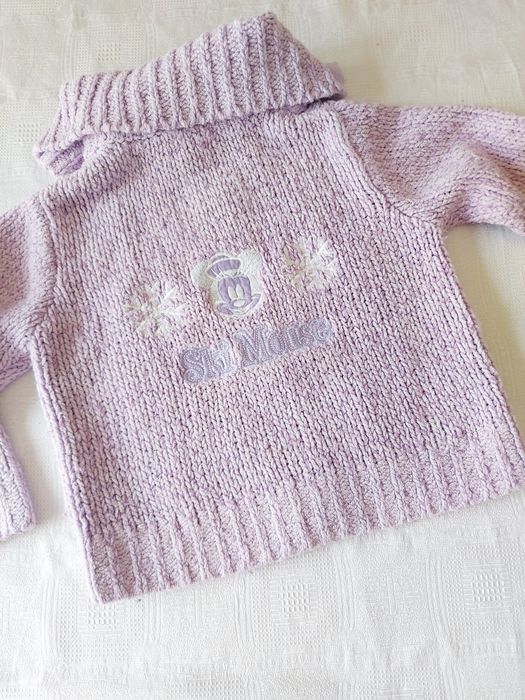 Casaco lilás Ski Mouse