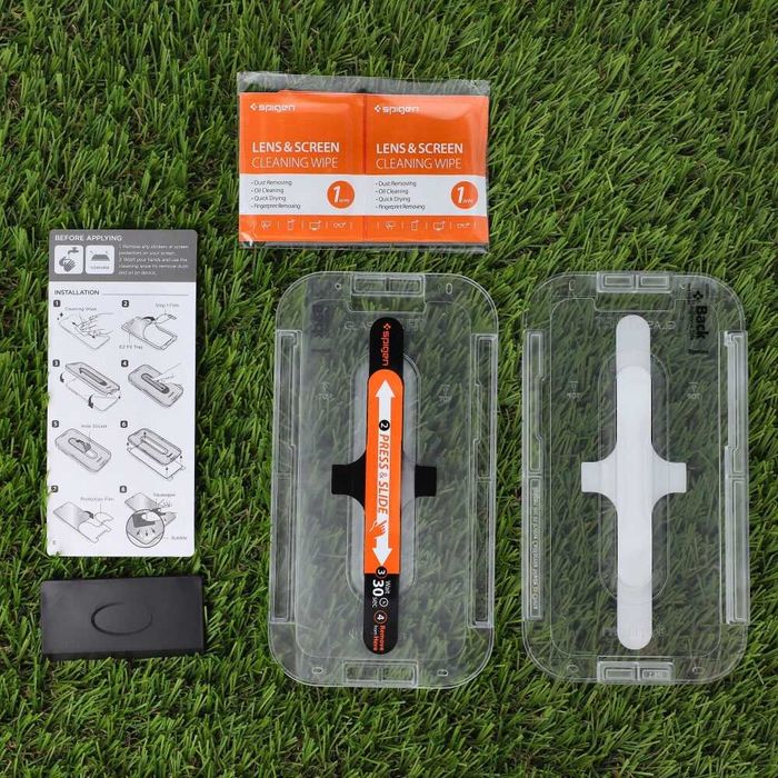 Szkło hartowane do iPhone Air Spigen EZ Fit AC 2 szt.