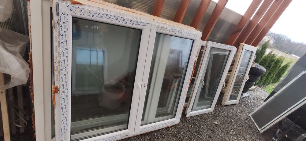 Okna pcv z demontażu stan bdb skup-sprzedaż