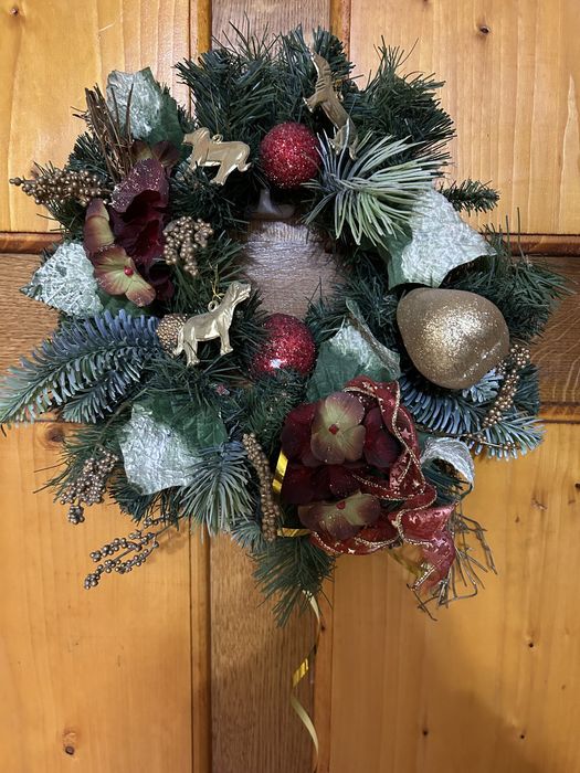 Новорічний вінок на двері
