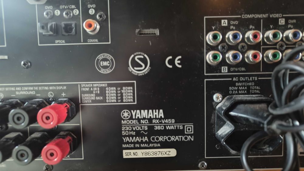 Amplituner Yamaha RX-V459 DVD S559MK2