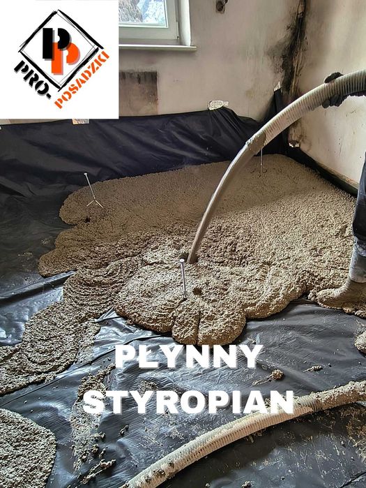 Płynny Styropian / Śląsk / Styrobeton / Wylewka Anhydrytowa