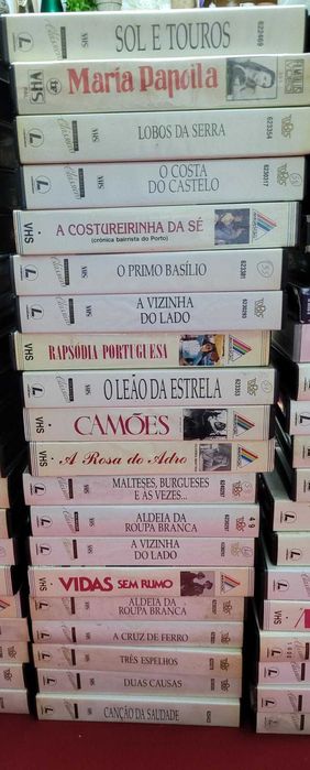 VHS filmes marcantes cinema português diversas décadas