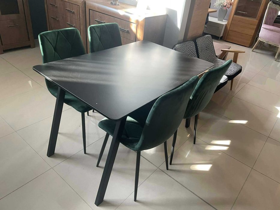 (242WN) Stół + 4 krzesła, wyprzedaż 449 zł