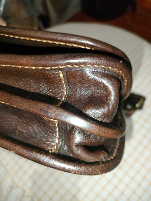Bolsa Homem tiracolo pele de grande qualidade Italiana