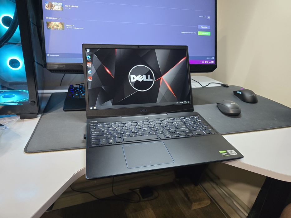 Dell G3 i5-10300H/GTX1650Ti/144HZ/DDR4-20gb/SSD-512/Бат. 3+