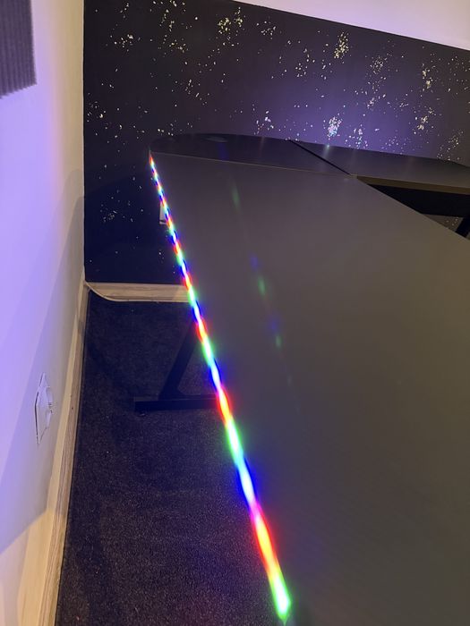 Biurko gamingowe Huzaro RGB