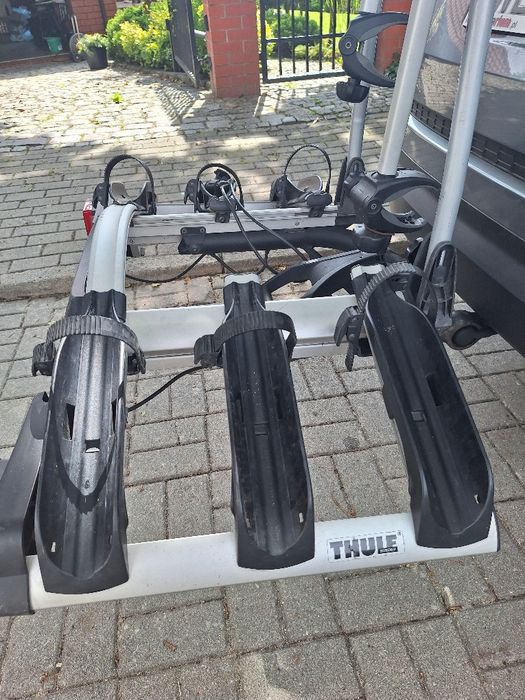 Bagażnik rowerowy na hak Thule na 3 rowery