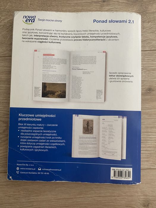 Podręcznik do jezyka polskiego Ponad slowami 2,czesc 1