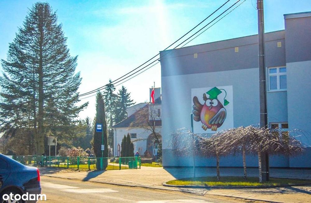 Działka pod PRZEDSZKOLE 75m od SZKOŁY Podstawowej
