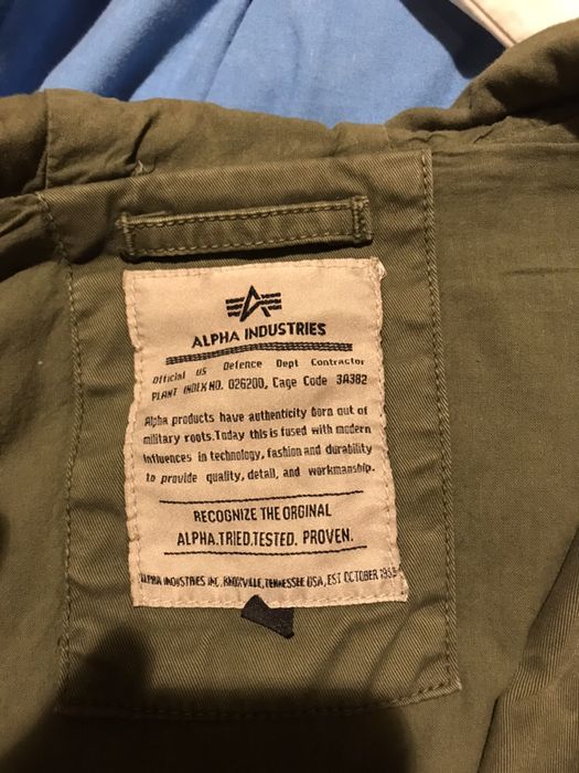 Kurtka Alpha Industries