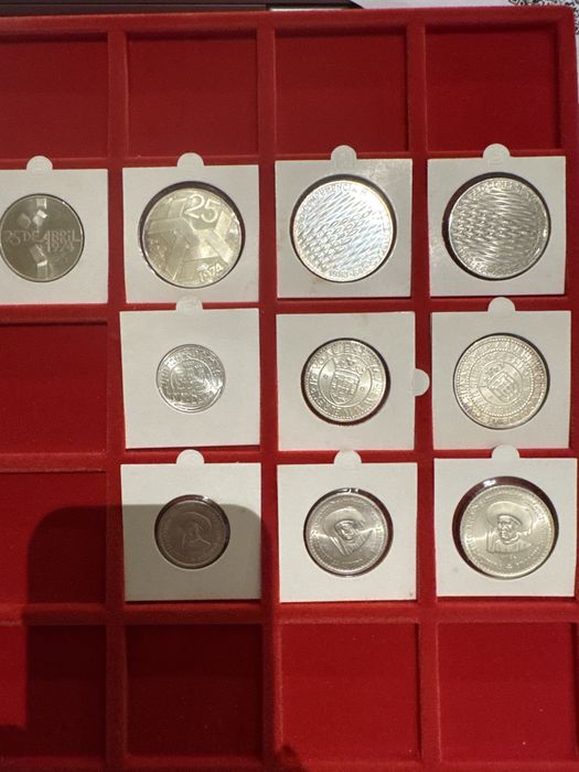 10 moedas republica em excelente estado