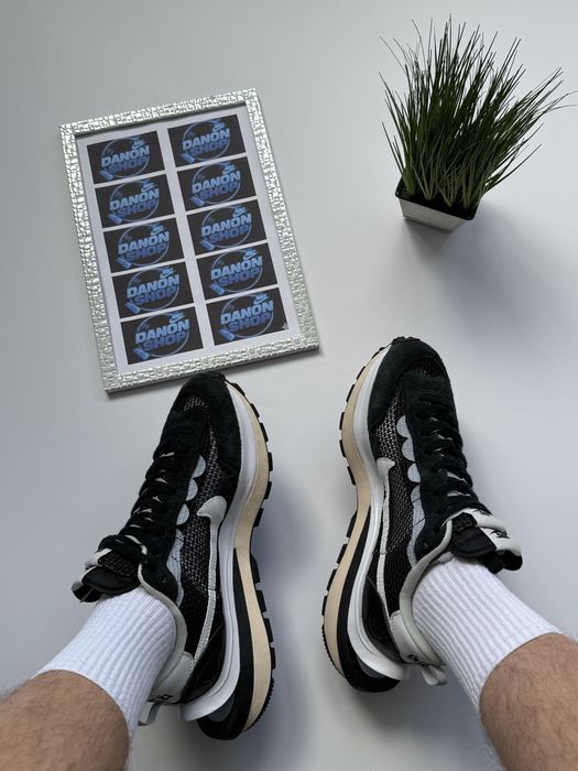 Кросівки nike sacai black/white