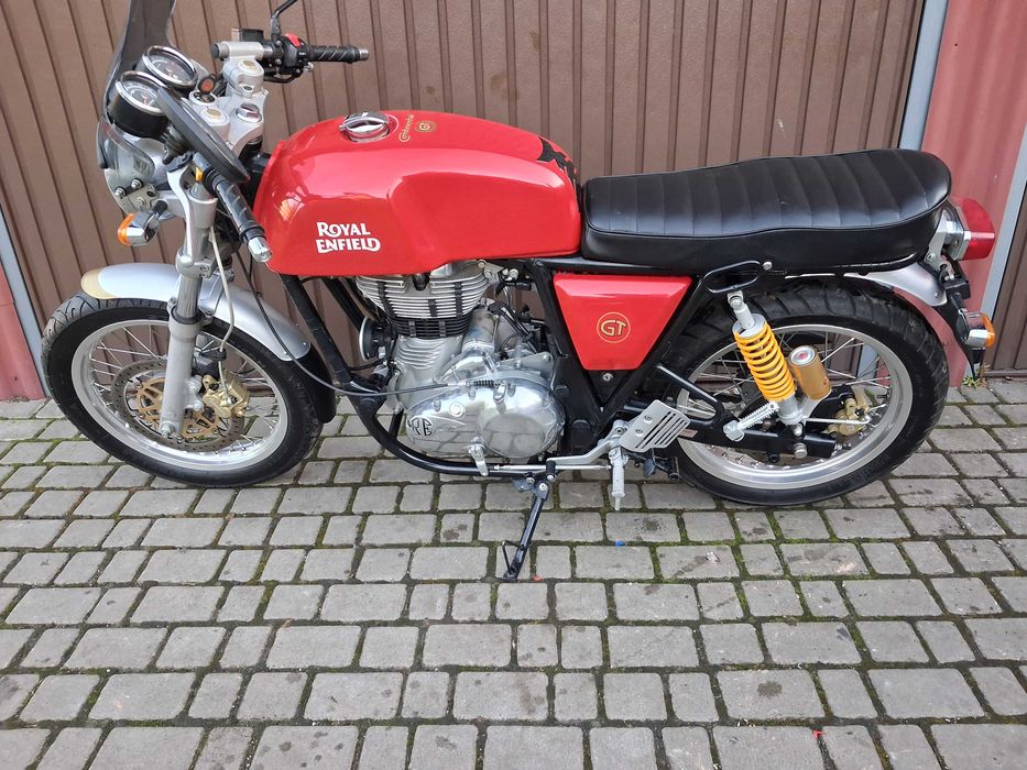 Piękny Royal Enfield 535 Continental Gt z Niemiec MOTOCYKLE ŻURAWICE