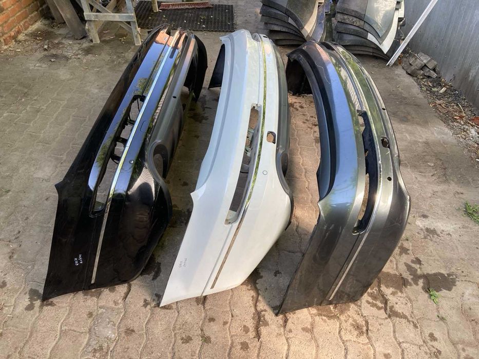 Бампер с ХРОМОМ задний задній Audi \ Ауди Q7 4L кузов 2010 - 2015