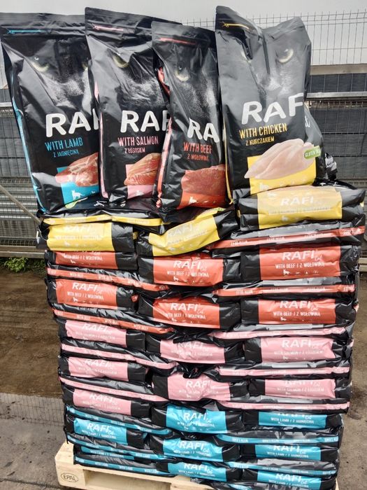 Karma sucha 2x7kg Rafi kot wybór smaku